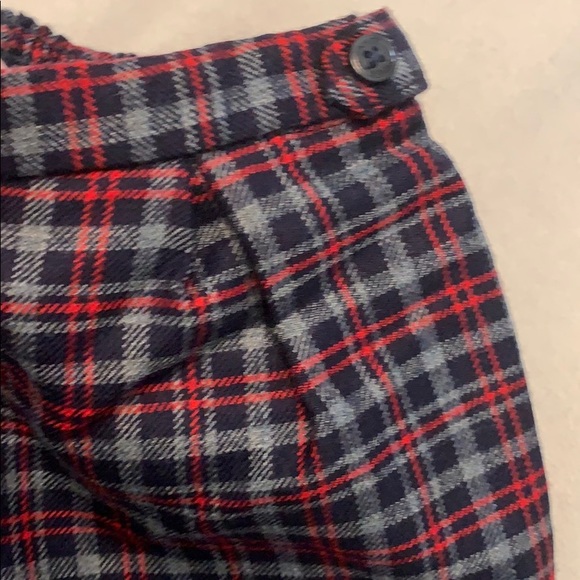 Ensemble été Bébé Garçon Janie And Jack, Short Lin Bleu Et Chemise à Carreaux